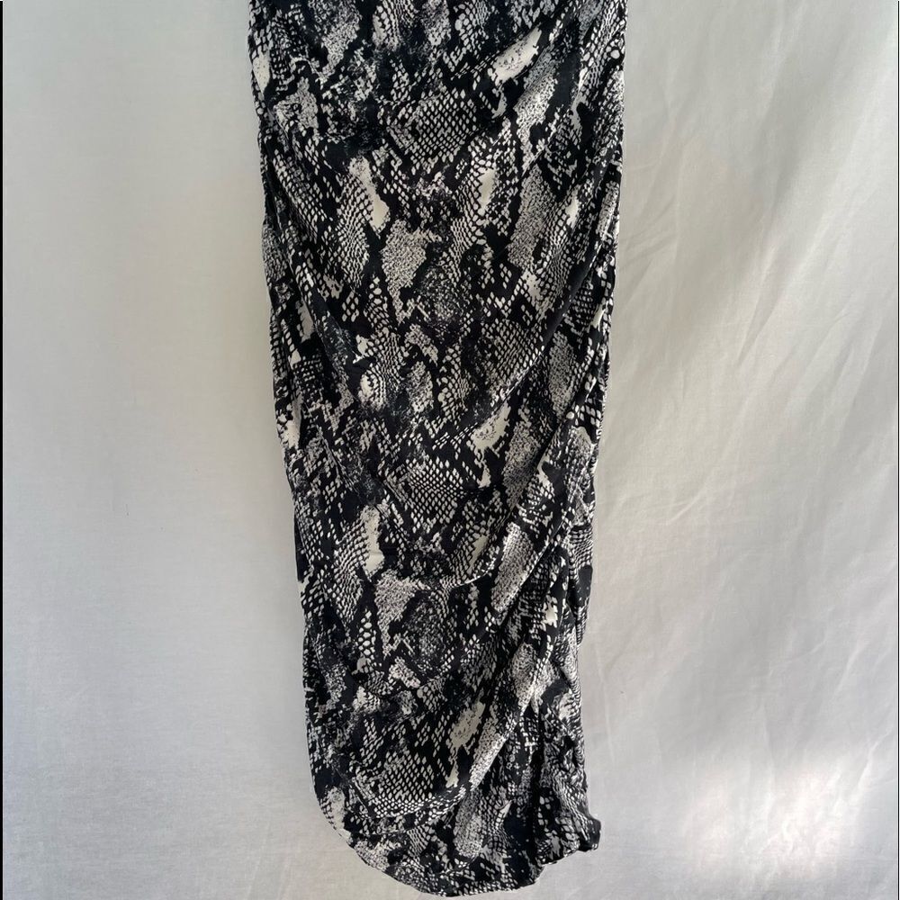 Snake Print Midi Dress - Picture 11 of 12